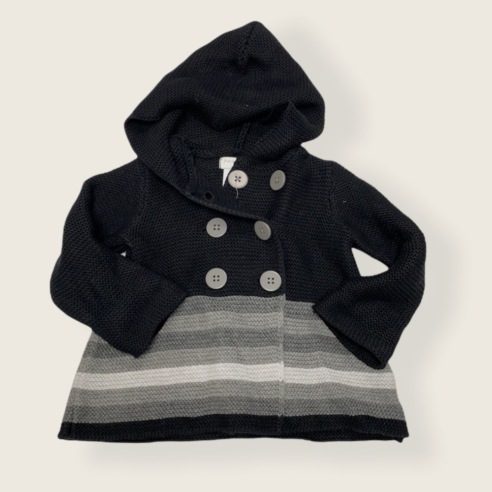 First Impression hooded sweater cardigan